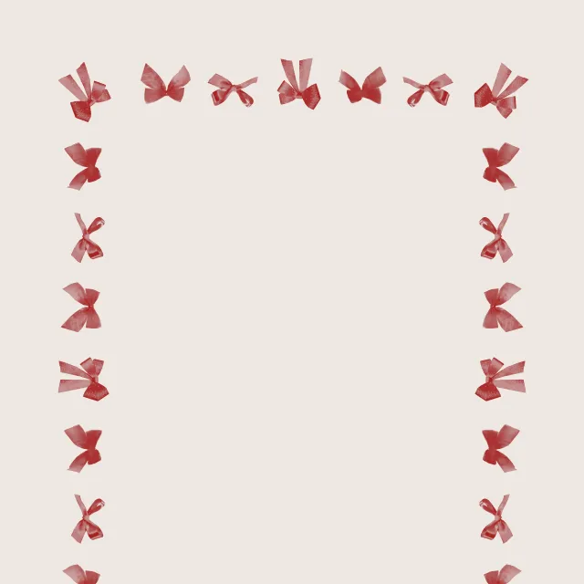 Tischläufer Schleifen Rahmen