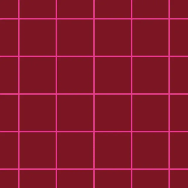 Kissen Love Karo weinrot pink