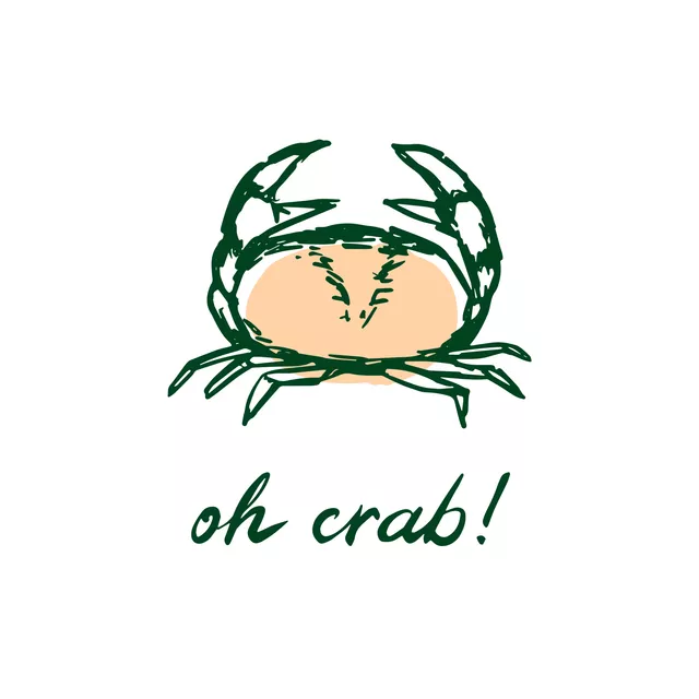 Kissen Oh crab