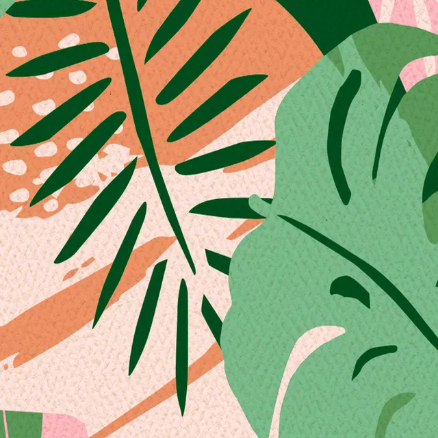 Bodenkissen Dschungel