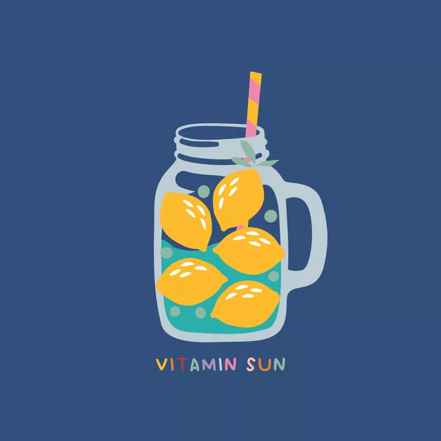 Tischdecke VITAMIN SUN - Make Lemonade