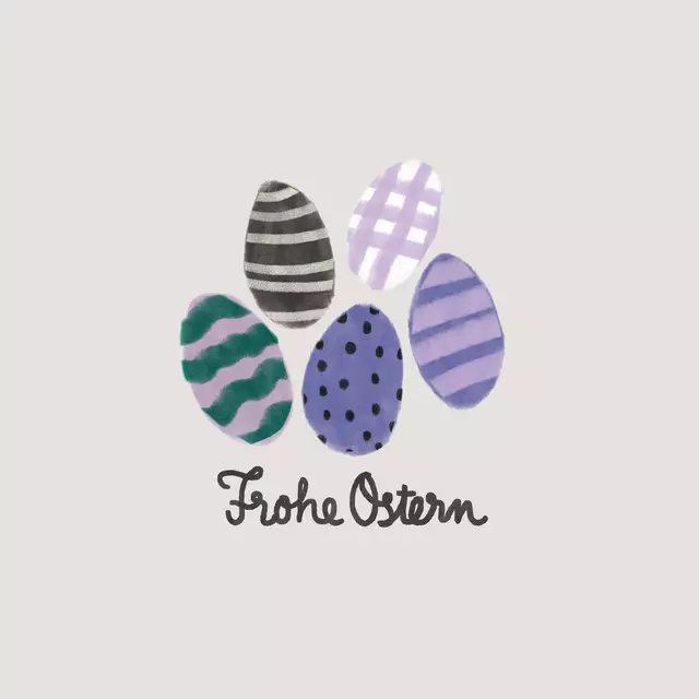 Kissen Frohe Ostern