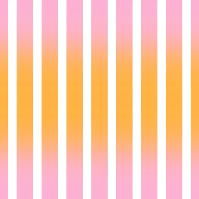 Bettwäsche Streifen Pink Orange Sommer