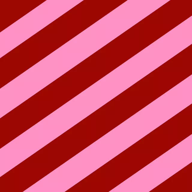 Tischset Christmas Stripes Pink Rot