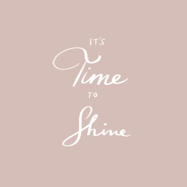 Kissen It´s time to shine