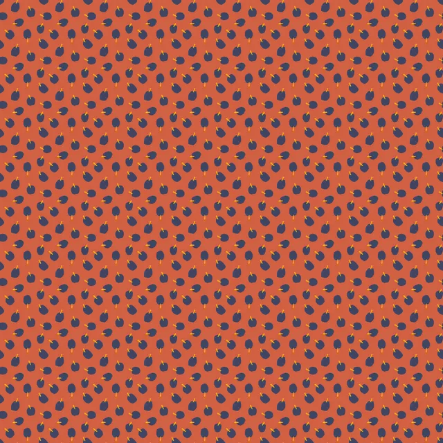 Kissen Muster Zwetschgen