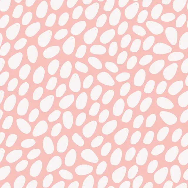 Raffrollo Ostereier Rosa