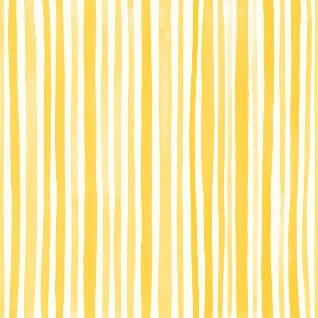 Tischset Aquarell Streifen gelb