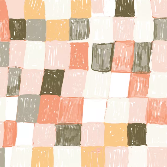 Tischset Warmes Farbenspiel