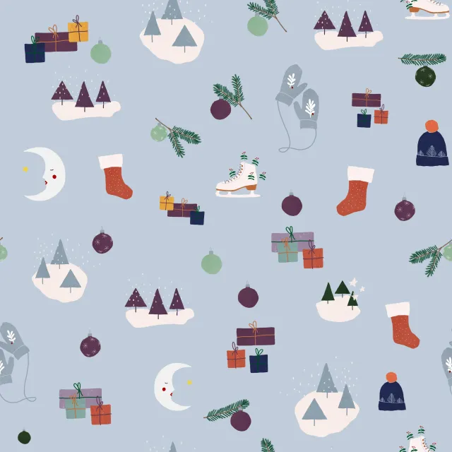 Sitzkissen Wintermotive