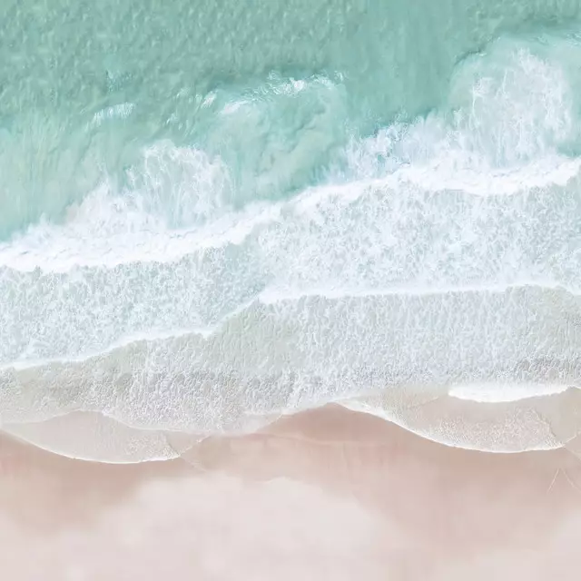 Kissen Aerial Ocean