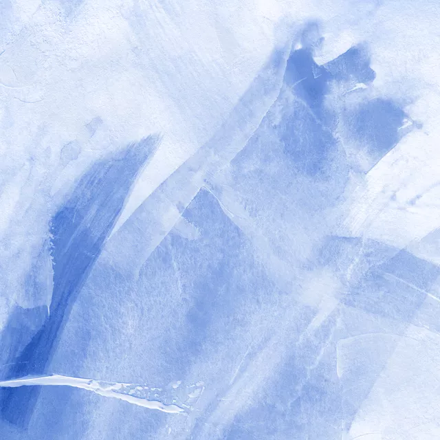 Tischläufer Brush strokes blue 1