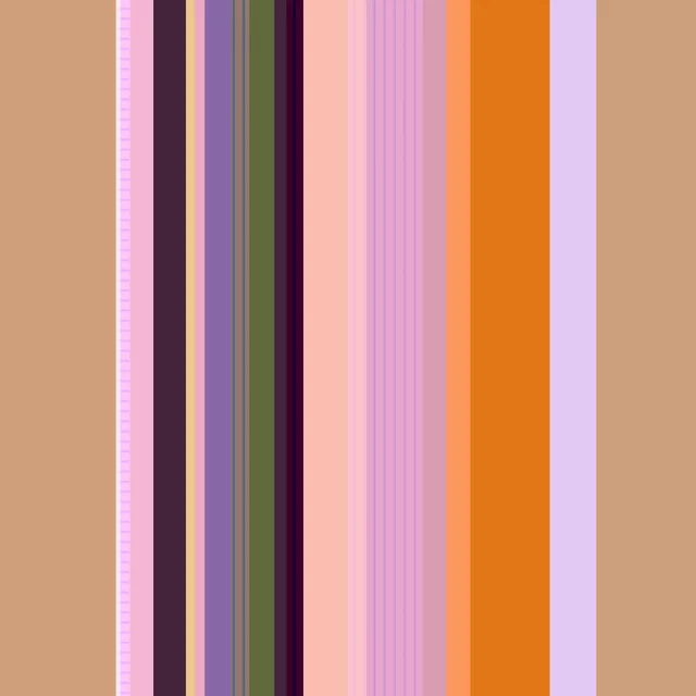 Kissen Vertikale Herbststreifen