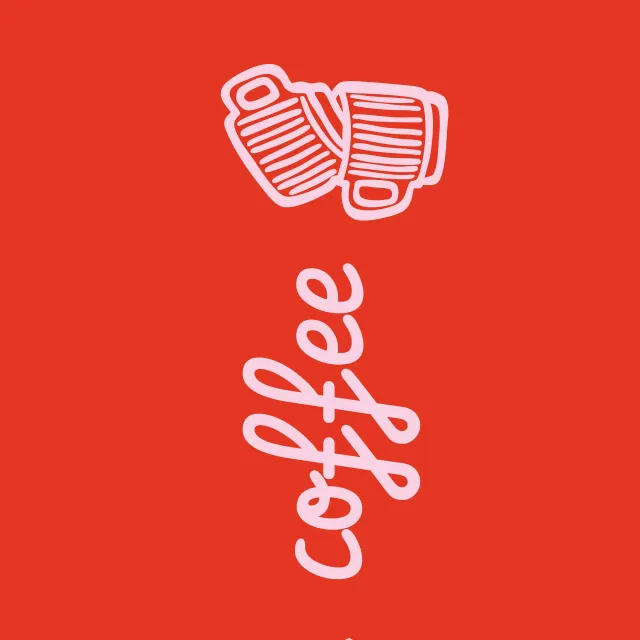 Tischläufer Cool People Drink Coffee