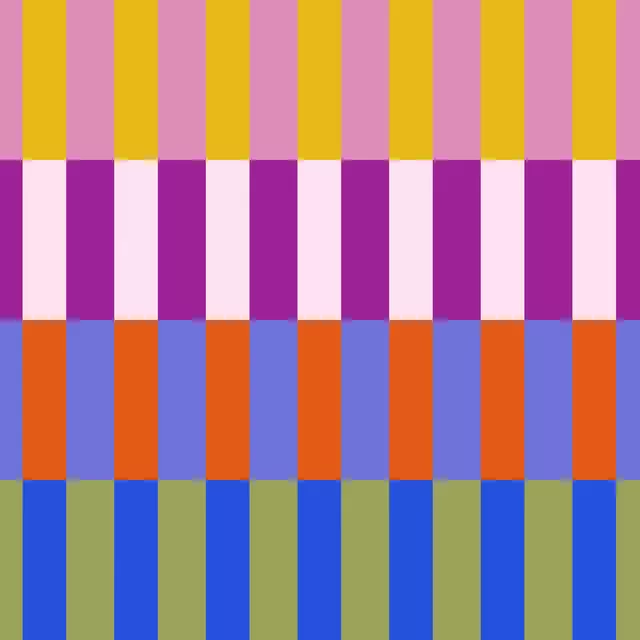 Bankauflage Color Block Violett