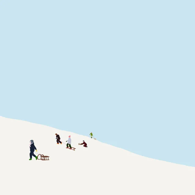 Tischset Schlittenberg