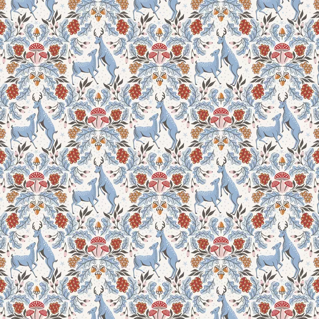 Geschirrtücher Herbstwald Hirsch