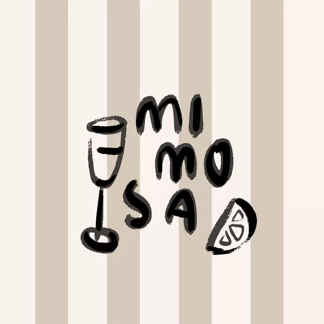 Servietten MIMOSA beige