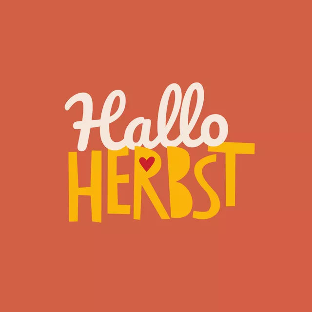 Kissen Hallo Herbst
