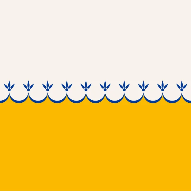 Servietten Bordüre Folkart