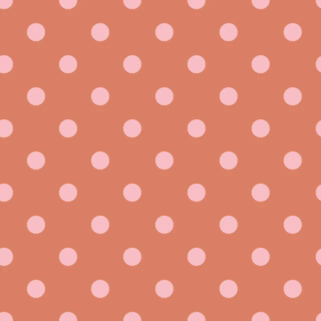 Raffrollo Love Polka Dots rosa braun