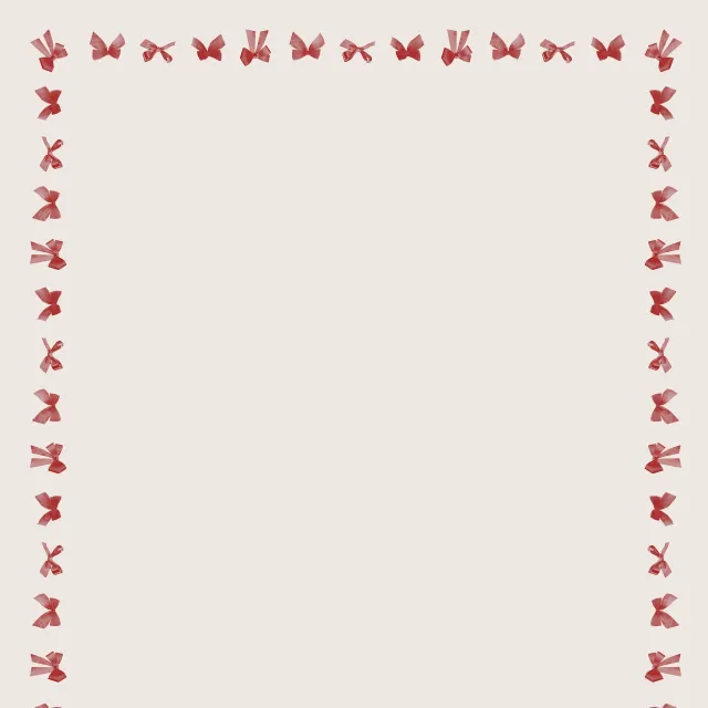 Tischdecke Schleifen Rahmen