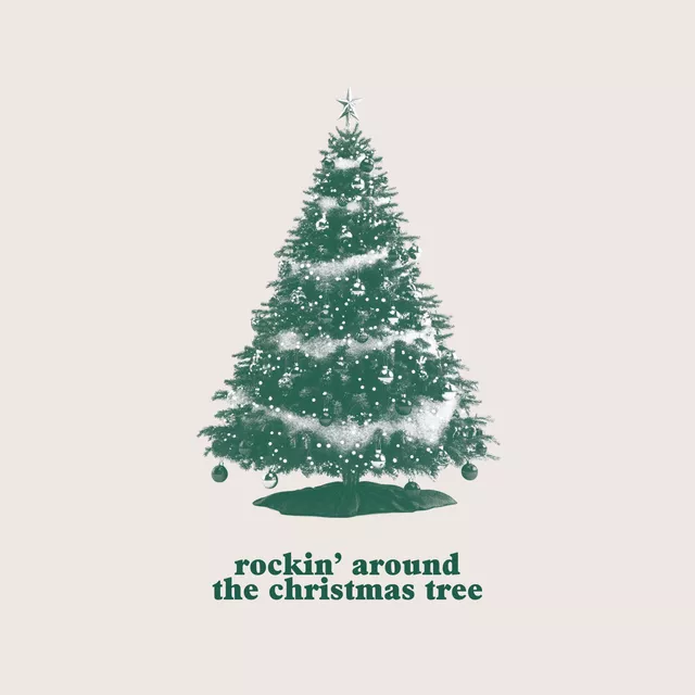Geschirrtuch Around the Christmas Tree