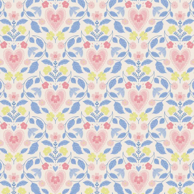 Tischset Midsummer Romantic Herz AOP2