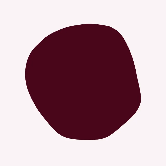 Servietten organischer Kreis Burgundy