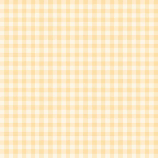 Dekovorhang Mini Karo Butter Gelb Hellgelb