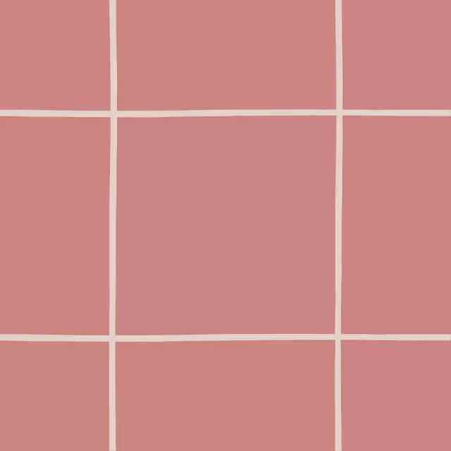 Tischdecke Minimal Karo Rosa Mauve