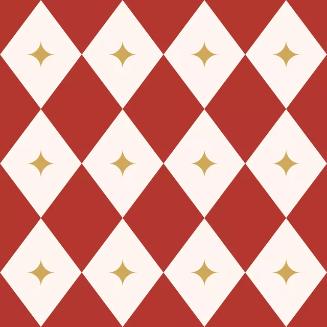 Bettwäsche Christmas Sparkle Red