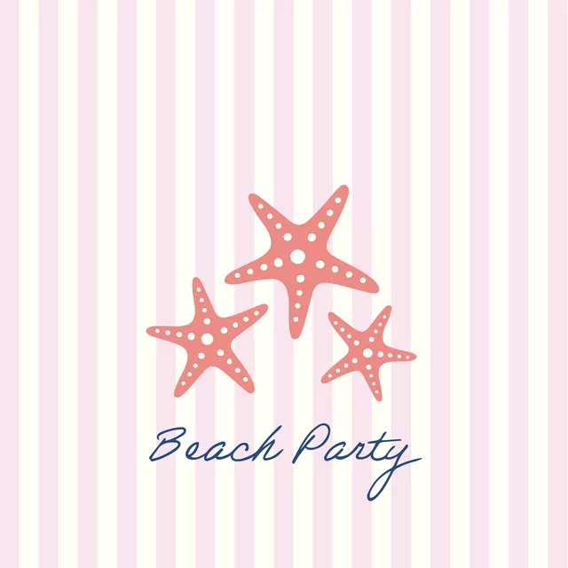 Bodenkissen beach party - pink