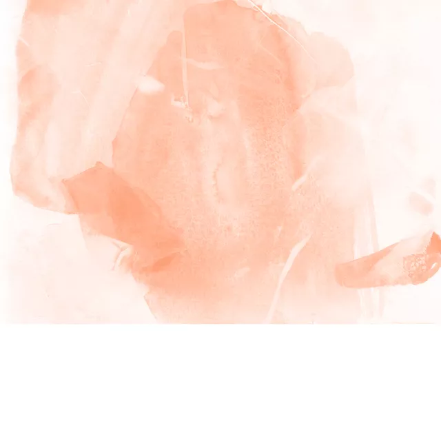 Kissen Brush strokes peach 1