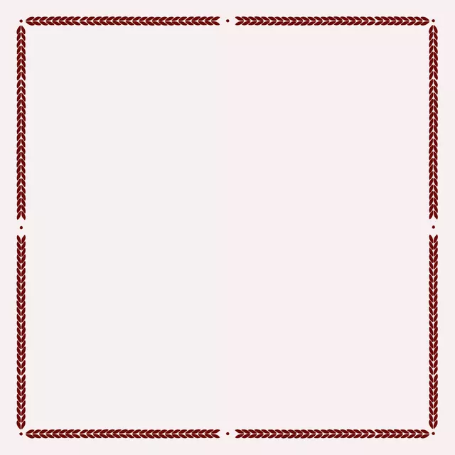 Tischdecke Strickmuster Optik Rot