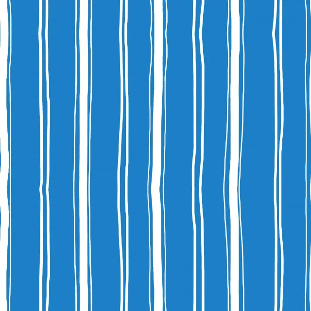 Raffrollo Streifen weiß-blau