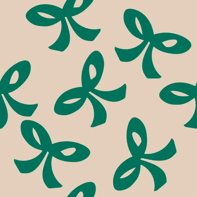 Raffrollo Joy Ribbons Evergreen
