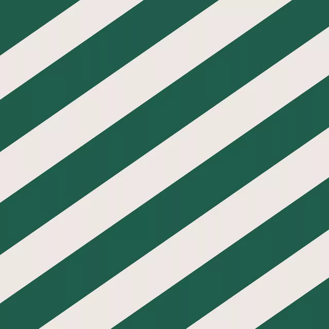 Kissen Christmas Stripes Grün Beige