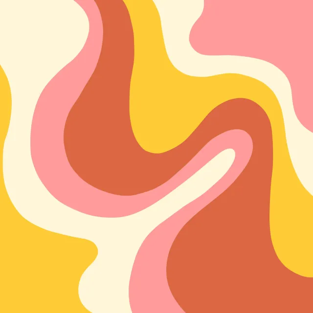 Kissen Retro Summer Pattern