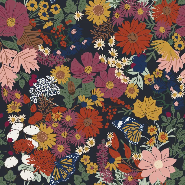 Tischläufer Vibrant Autumn dark