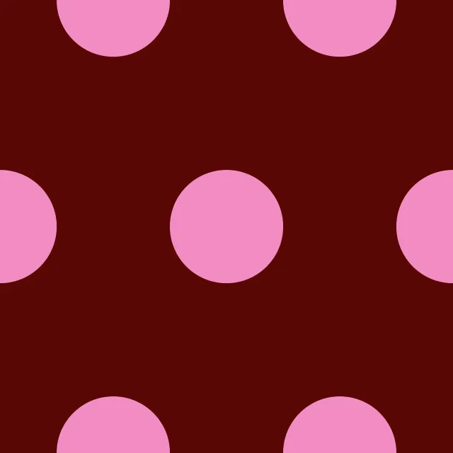 Tischläufer Bordeaux Pink dots