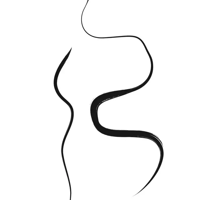 Kissen Ink strokes 1