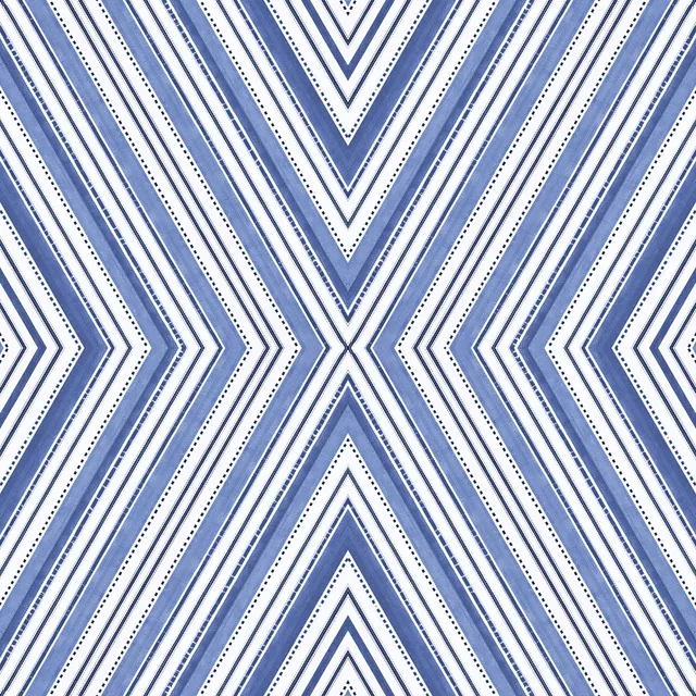 Bodenkissen Blue Rustic Linen Rhombic