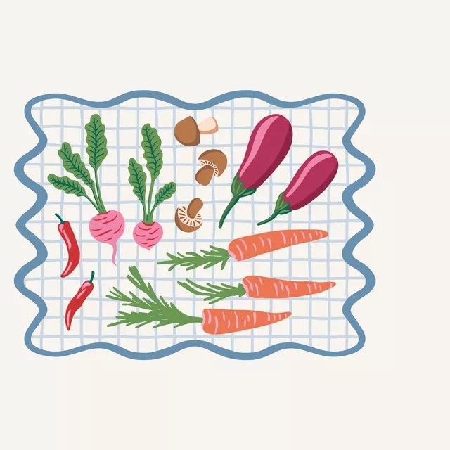 Tischset Herbsternte