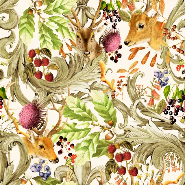 Tischset Mystischer Herbstwald