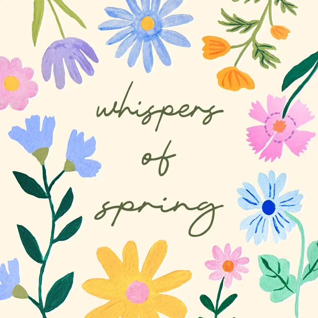 Kissen Whispers of Spring