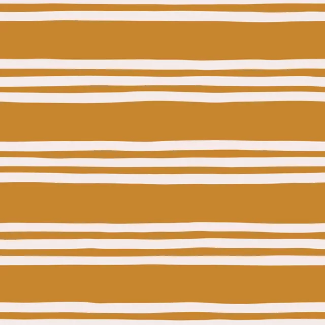 Kissen Streifen Beige Gelb