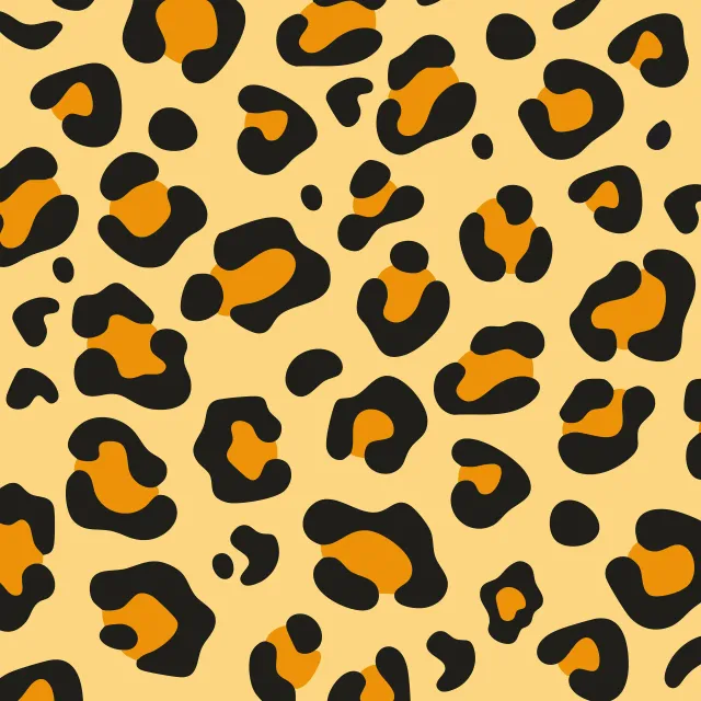 Sitzkissen Leopard Leopardenmuster Leo