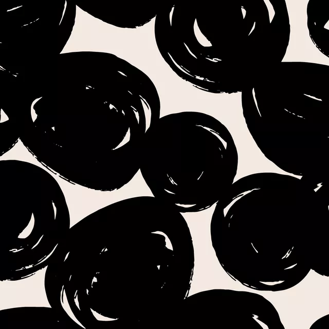 Bettwäsche Autumn Dot Allover Black