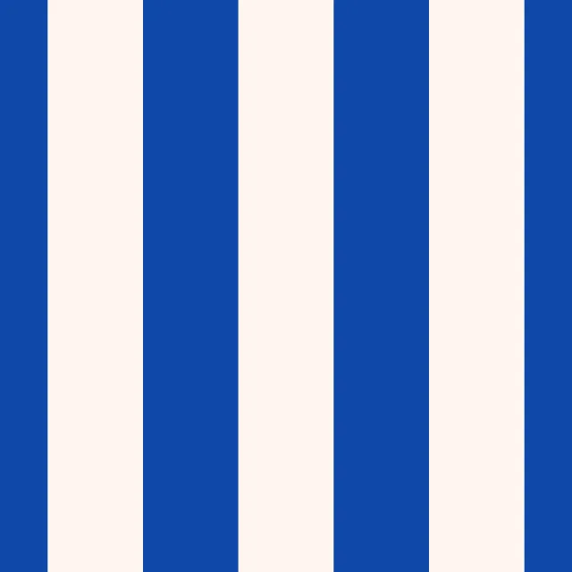 Kissen Bold Stripes Blue
